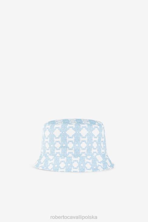 Akcesoria błękitny 6D0R1664 chłopcy Roberto Cavalli Zestaw toreb do przewijania z monogramem rc