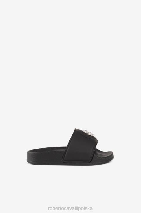 obuwie niebieski 6D0R1758 chłopcy Roberto Cavalli Trampki z monogramem rc