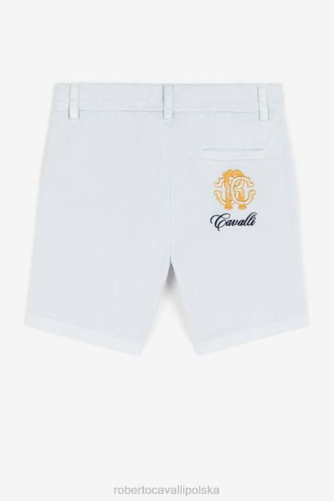 odzież zielony 6D0R1609 chłopcy Roberto Cavalli Bawełniana bluza z kapturem z monogramem rc