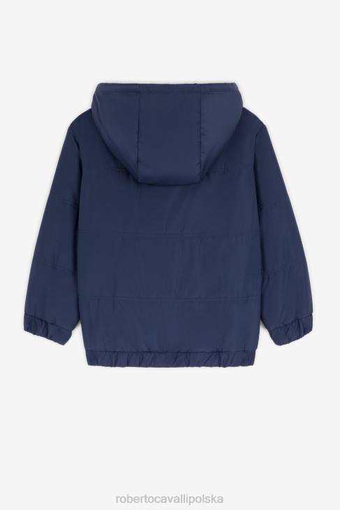 odzież ciemny niebieski 6D0R1614 chłopcy Roberto Cavalli Dżinsy z monogramem rc
