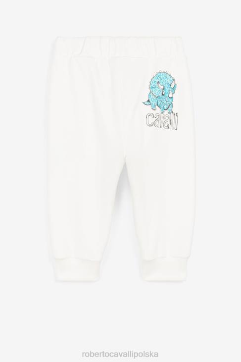 odzież piasek 6D0R1713 chłopcy Roberto Cavalli spodenki z wyszytym logo