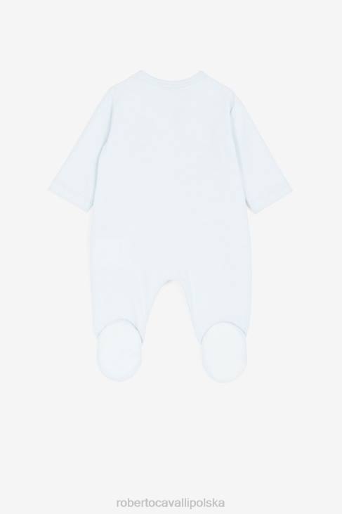 odzież wielobarwność 6D0R1650 chłopcy Roberto Cavalli Zestaw babygrow z monogramem i nadrukowanym logo