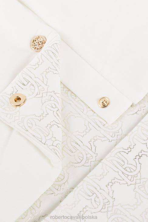 Akcesoria różowy 6D0R1242 dziewczyny Roberto Cavalli koc z monogramem rc