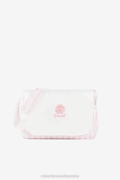 Akcesoria 2815 6D0R1252 dziewczyny Roberto Cavalli Torba do przewijania z haftowanym monogramem rc
