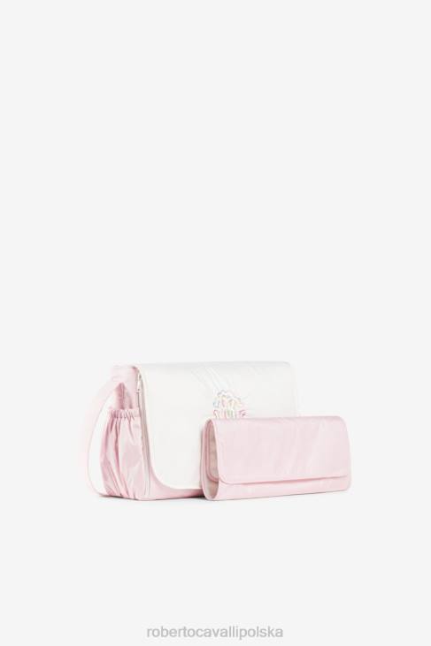 Akcesoria niebieski 6D0R1366 dziewczyny Roberto Cavalli Torba do przewijania z monogramem rc