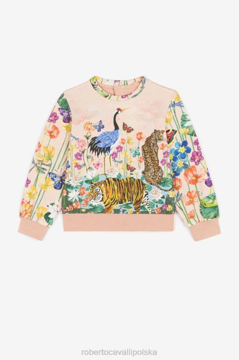 odzież gorący 6D0R1393 dziewczyny Roberto Cavalli Bluza
