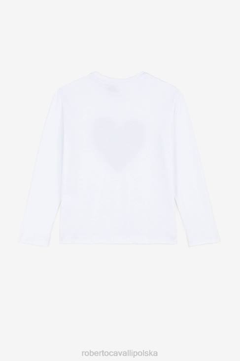 odzież czarny 6D0R1330 dziewczyny Roberto Cavalli Spódnica dżinsowa z monogramem rc