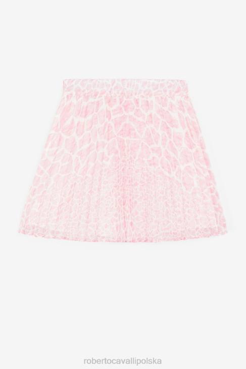 odzież mt026 6D0R1409 dziewczyny Roberto Cavalli spódnica w motylkowe wzory