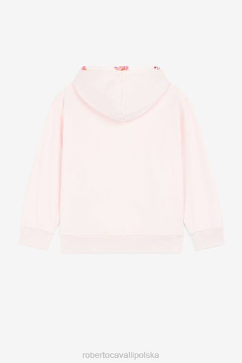 odzież wielobarwność 6D0R1500 dziewczyny Roberto Cavalli Sukienka t-shirtowa z nadrukiem ryb
