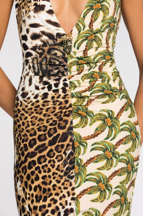 Akcesoria 5011 6D0R599 kobiety Roberto Cavalli Kolczyki ozdobione kryształkami winogron