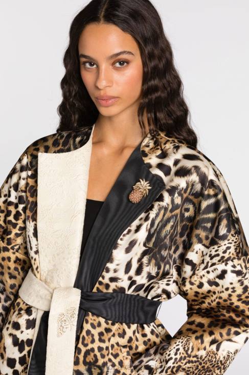 Akcesoria d0607 6D0R595 kobiety Roberto Cavalli mankiet ozdobiony kamieniami