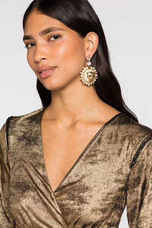 Akcesoria elegancki 6D0R610 kobiety Roberto Cavalli Bransoletka z motywem jaguara