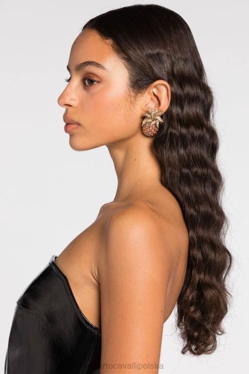 Akcesoria koral 6D0R597 kobiety Roberto Cavalli pierścień