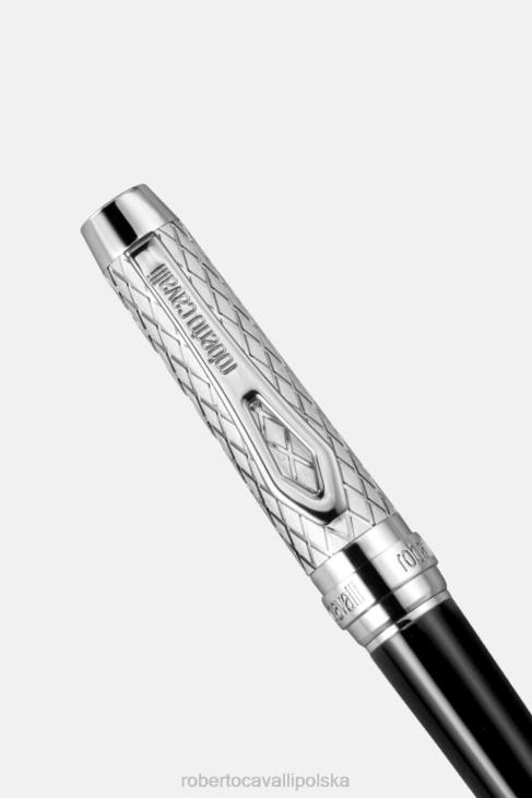 Akcesoria pełna czerń 6D0R717 kobiety Roberto Cavalli długopis w kształcie węża