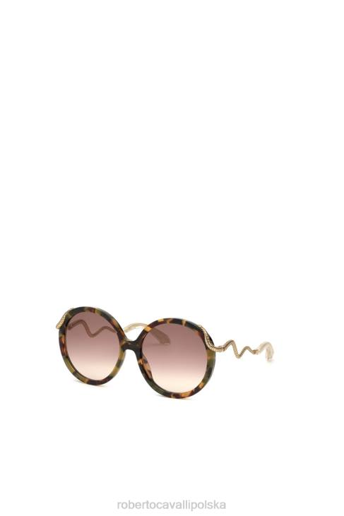Akcesoria moda 6D0R698 kobiety Roberto Cavalli okulary przeciwsłoneczne - kolekcja wąż