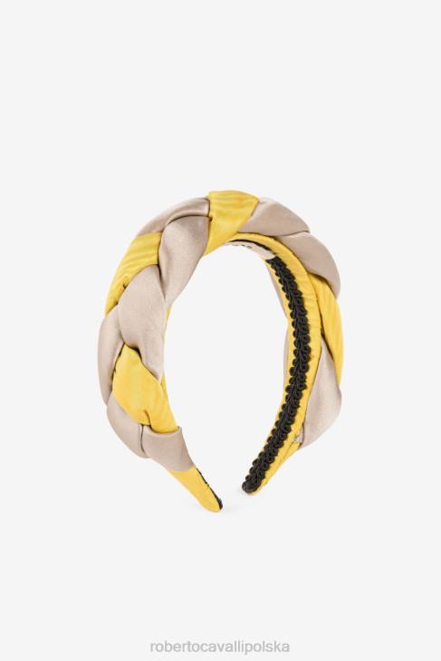 Akcesoria d1274 6D0R660 kobiety Roberto Cavalli opaska na głowę z warkoczami