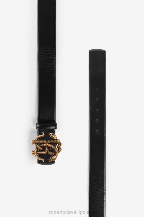 Akcesoria moda 6D0R626 kobiety Roberto Cavalli pasek z logo