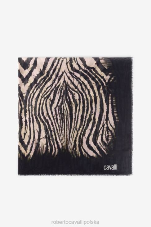 Akcesoria gorący 6D0R652 kobiety Roberto Cavalli Wolno-żakardowy szalik