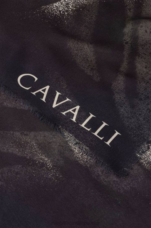 Akcesoria wielobarwność 6D0R653 kobiety Roberto Cavalli zęby i szalik w zebrę