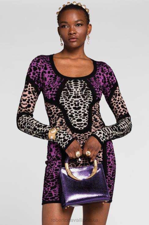 Akcesoria moda 6D0R423 kobiety Roberto Cavalli torebka typu worek