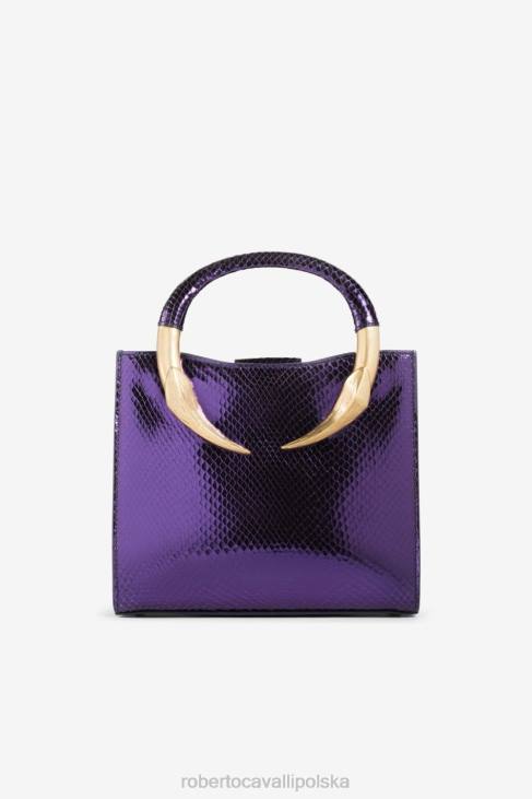 Akcesoria elegancki 6D0R424 kobiety Roberto Cavalli mała torebka z zębami tygrysa