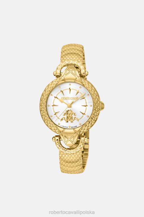 Akcesoria wdzięczny 6D0R666 kobiety Roberto Cavalli Zegarek franck muller z wężowym rdzeniem