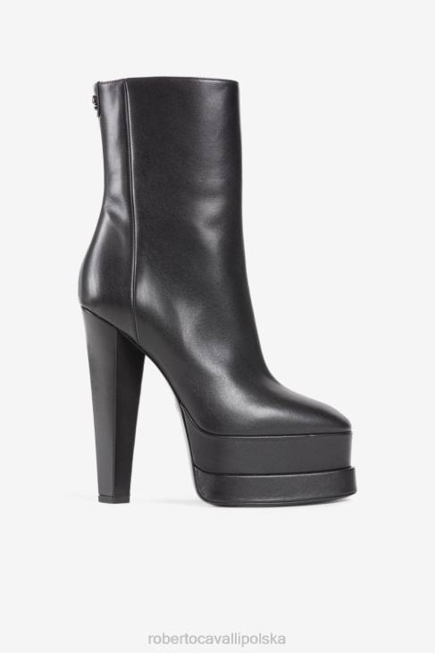 obuwie lampart 6D0R562 kobiety Roberto Cavalli Buty na platformie z nadrukiem jaguara