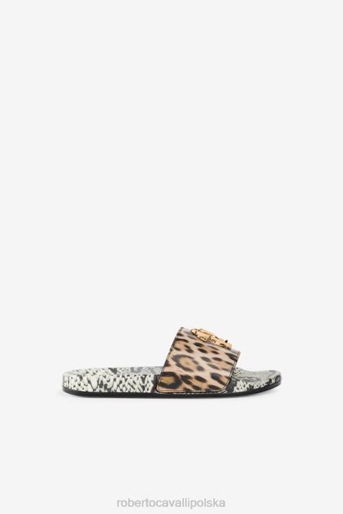 obuwie elegancki 6D0R524 kobiety Roberto Cavalli sandał