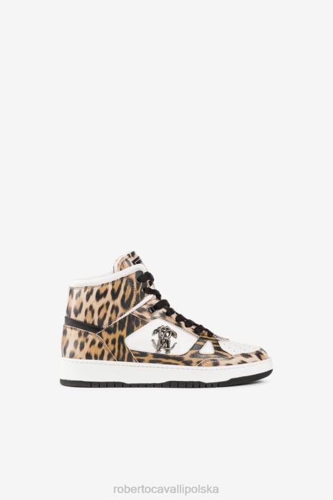 obuwie gorący 6D0R453 kobiety Roberto Cavalli tenisówka