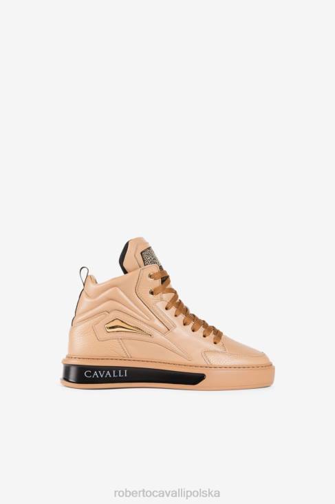 obuwie wielokolorowy acqua/oro 6D0R471 kobiety Roberto Cavalli Trampki z logo c