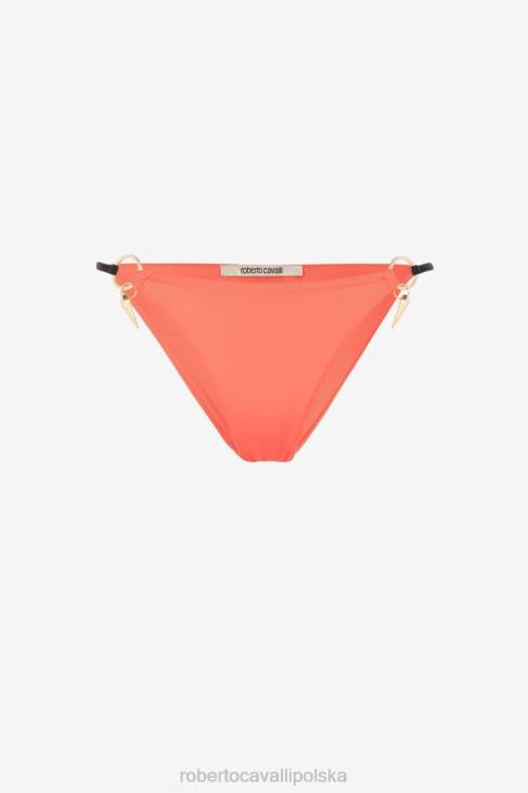 odzież gorący 6D0R366 kobiety Roberto Cavalli Figi bikini z motywem tygrysiego zęba