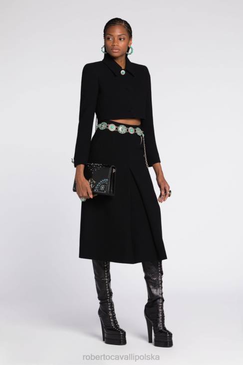 odzież brązowy 6D0R328 kobiety Roberto Cavalli zamszowa kurtka bomber