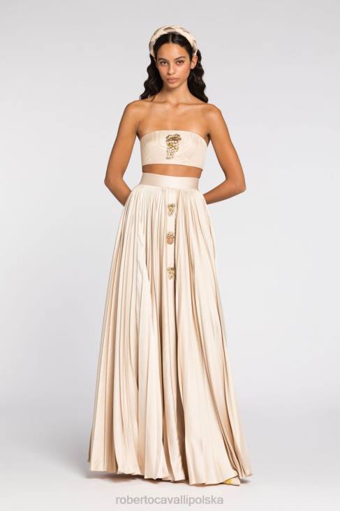 odzież elegancki 6D0R233 kobiety Roberto Cavalli Spódnica mini w panterkę