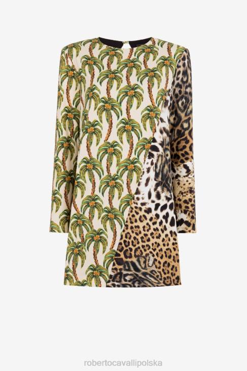 odzież elegancki 6D0R55 kobiety Roberto Cavalli sukienka