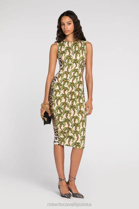 odzież elegancki 6D0R55 kobiety Roberto Cavalli sukienka