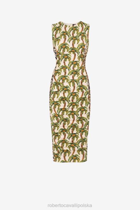 odzież elegancki 6D0R56 kobiety Roberto Cavalli sukienka