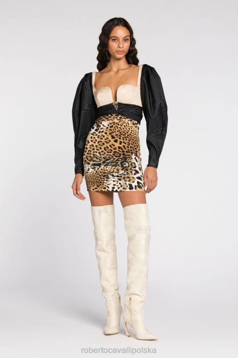 odzież moda 6D0R60 kobiety Roberto Cavalli sukienka