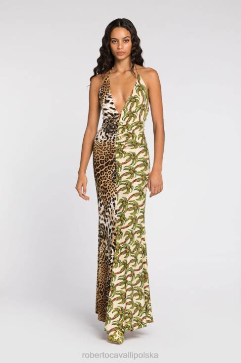 odzież wdzięczny 6D0R58 kobiety Roberto Cavalli sukienka