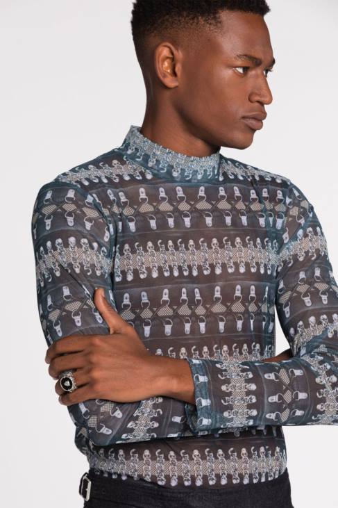 Akcesoria moda 6D0R1155 mężczyźni Roberto Cavalli pierścień z głową pantery