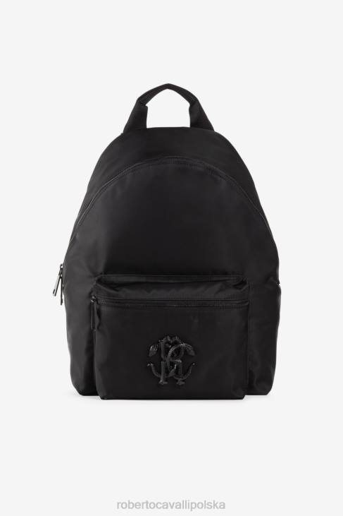 Akcesoria 4878 6D0R1174 mężczyźni Roberto Cavalli Lustrzany plecak w kształcie węża