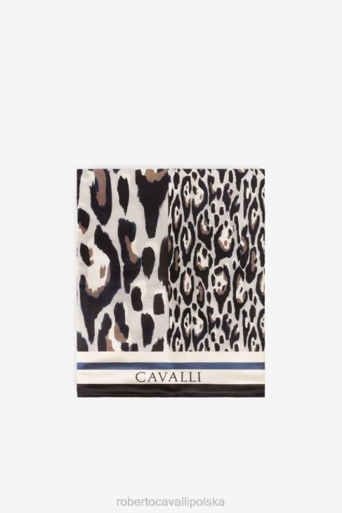 Akcesoria 5164 6D0R1062 mężczyźni Roberto Cavalli ręcznik plażowy w panterkę