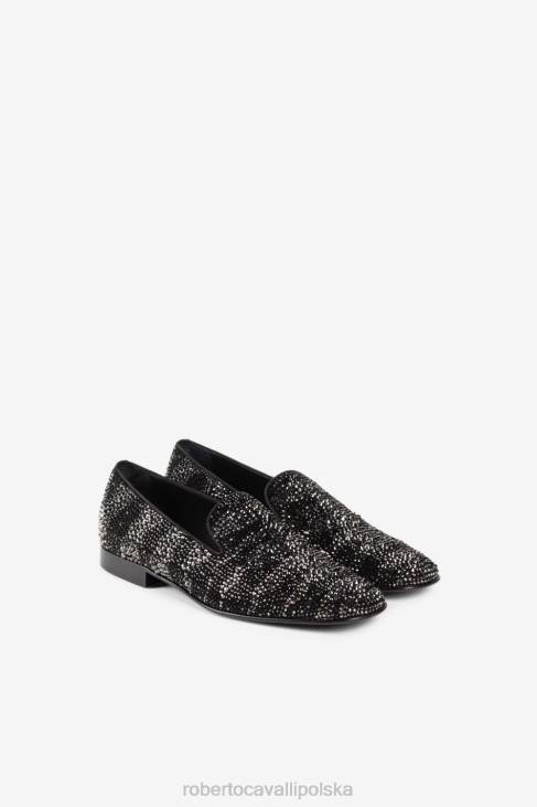 obuwie moda 6D0R1117 mężczyźni Roberto Cavalli próżniak