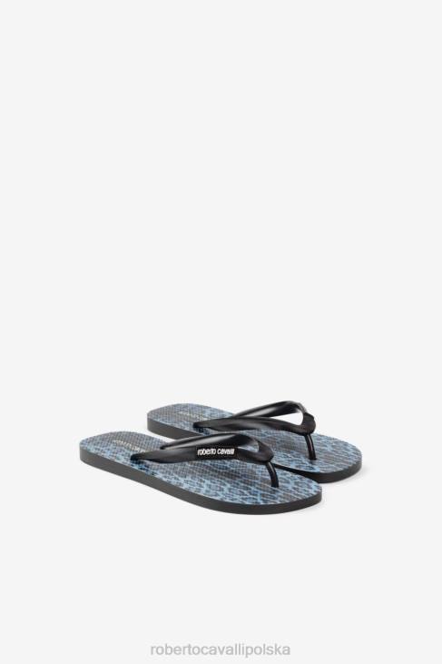 obuwie moda 6D0R1135 mężczyźni Roberto Cavalli sandał