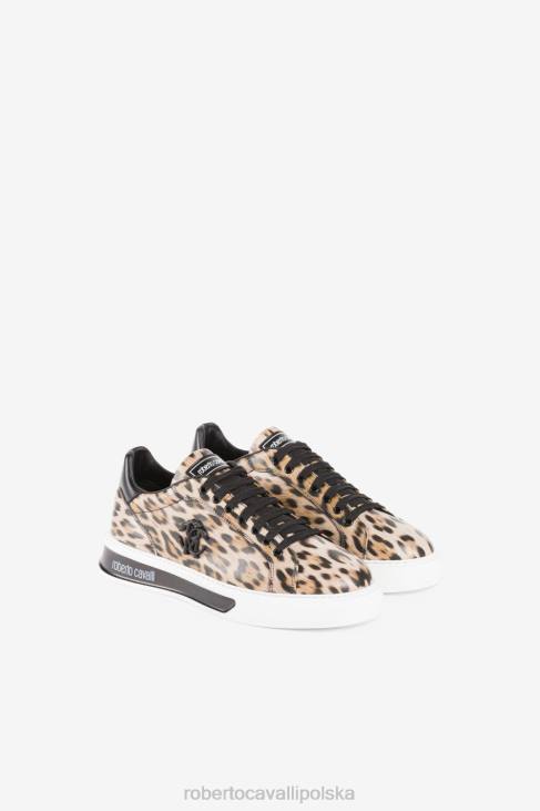 obuwie moda 6D0R1078 mężczyźni Roberto Cavalli tenisówka