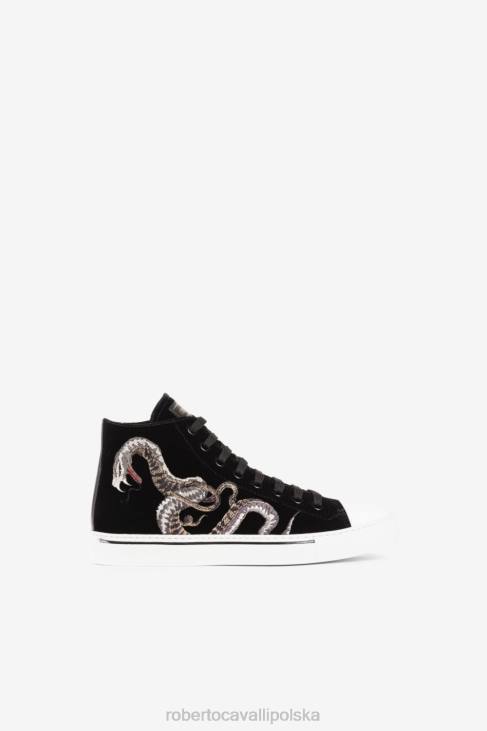 obuwie moda 6D0R1088 mężczyźni Roberto Cavalli tenisówka